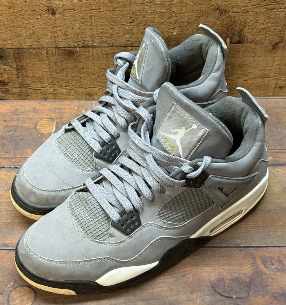 Nike Air Jordan 4 Retro Cool Grey Size 13 2004